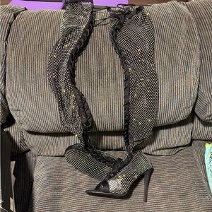 NIB Abata Thigh High Heels